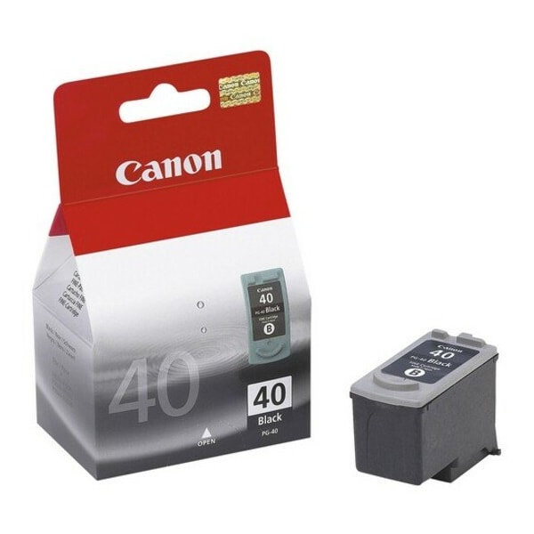 Canon Canon (PG-40) Black Ink Cartridge OEM# 0615B002, PK 2 0615B013 - main